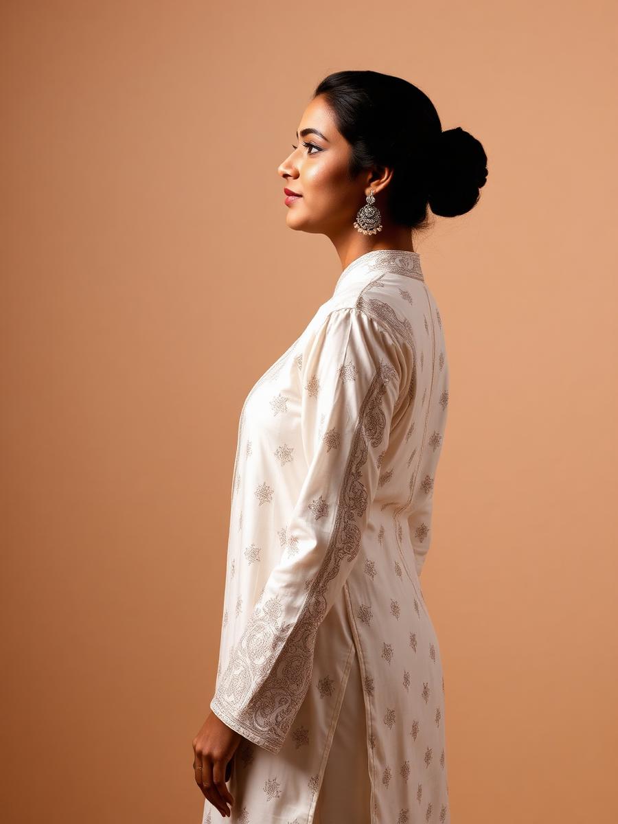 Marigold Floral Kurti alt